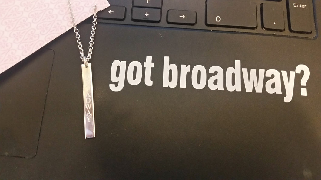 got broadway?  Laptop Decal - FREE SHIPPING