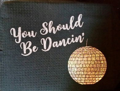You Should Be Dancin' Travel Cosmetic Bag