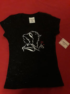 Glitter Crew Neck Shirt