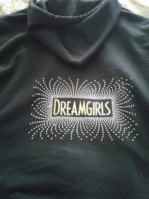 Cast Keepsake Full Zip Hoodie - Dreamgirls w. Rhinestones