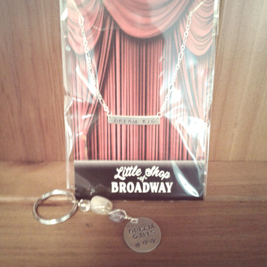 Dream Big Hand Stamped Necklace