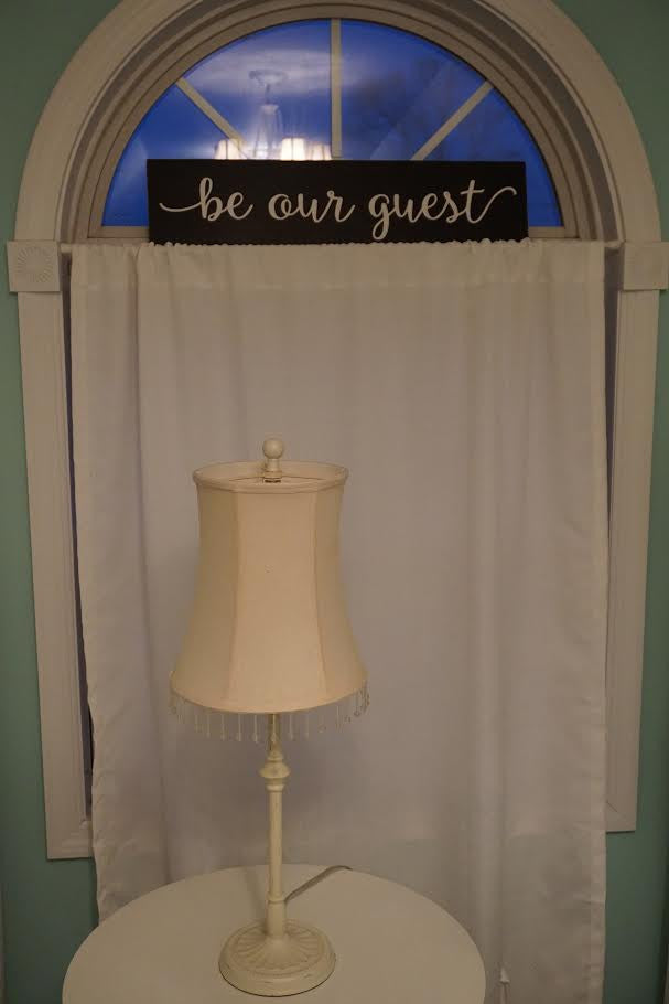 Beauty and the Beast - Be Our Guest Sign