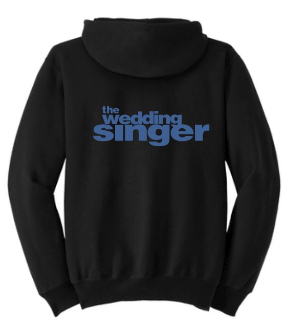 The Wedding Singer - Blue NON Glitter on Black