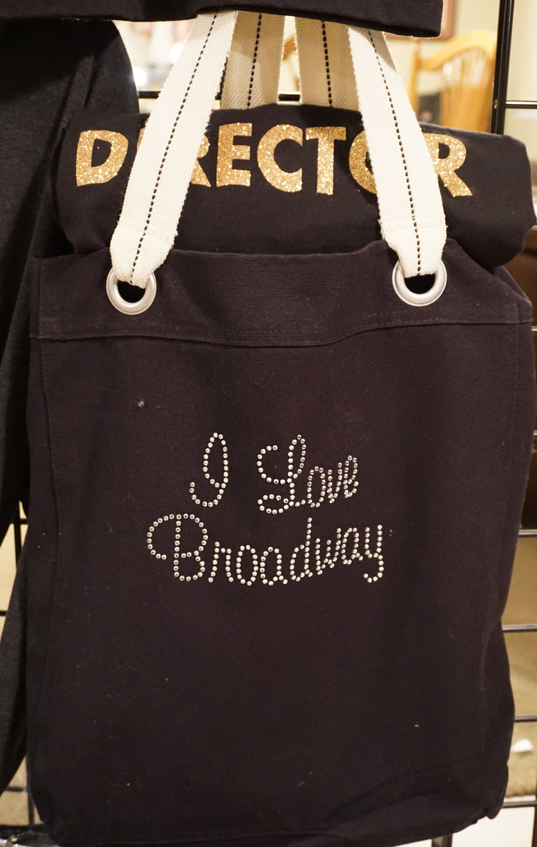 I Love Broadway Rhinestone Tote