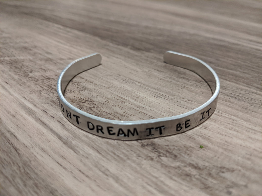 Hand Stamped Wristband/Bracelet