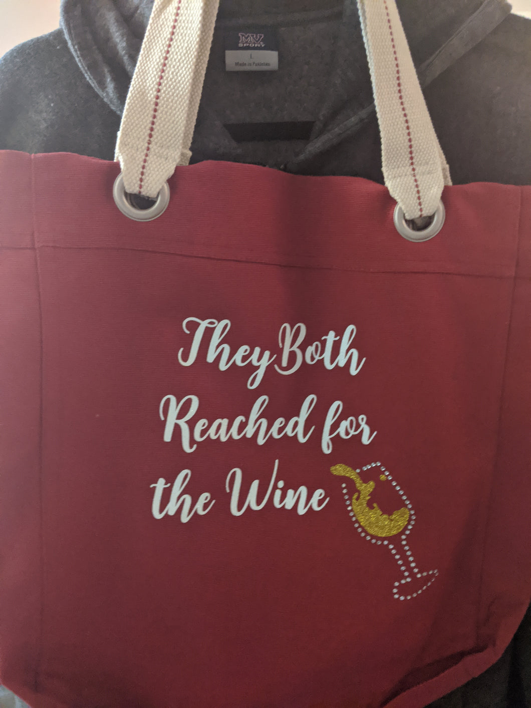 They Both Reached for the Wine