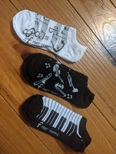 Musical No Show Ladies Socks