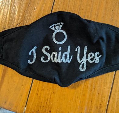 Custom Bridal Face Covering