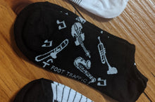 Musical No Show Ladies Socks