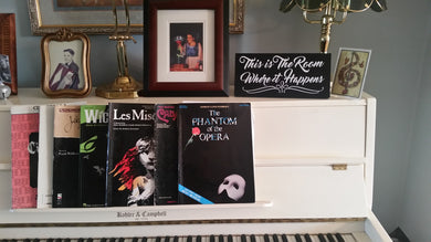 Hamilton - This is the Room Where it Happens - Sign