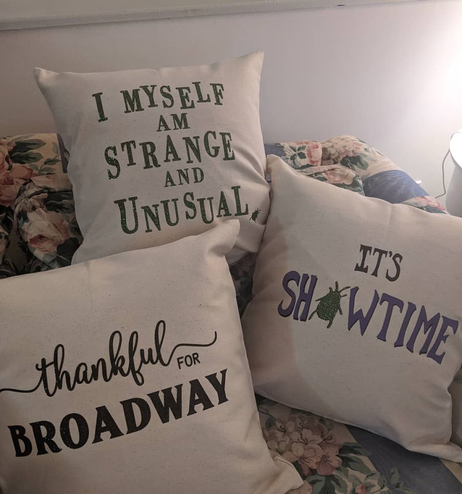 Beetlejuice Inspired Pillowcase
