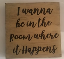 HAMILTON - I Wanna Be In The Room Where it Happens