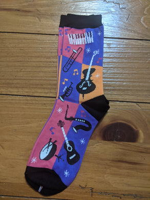 Ladies Jazz Crew Socks
