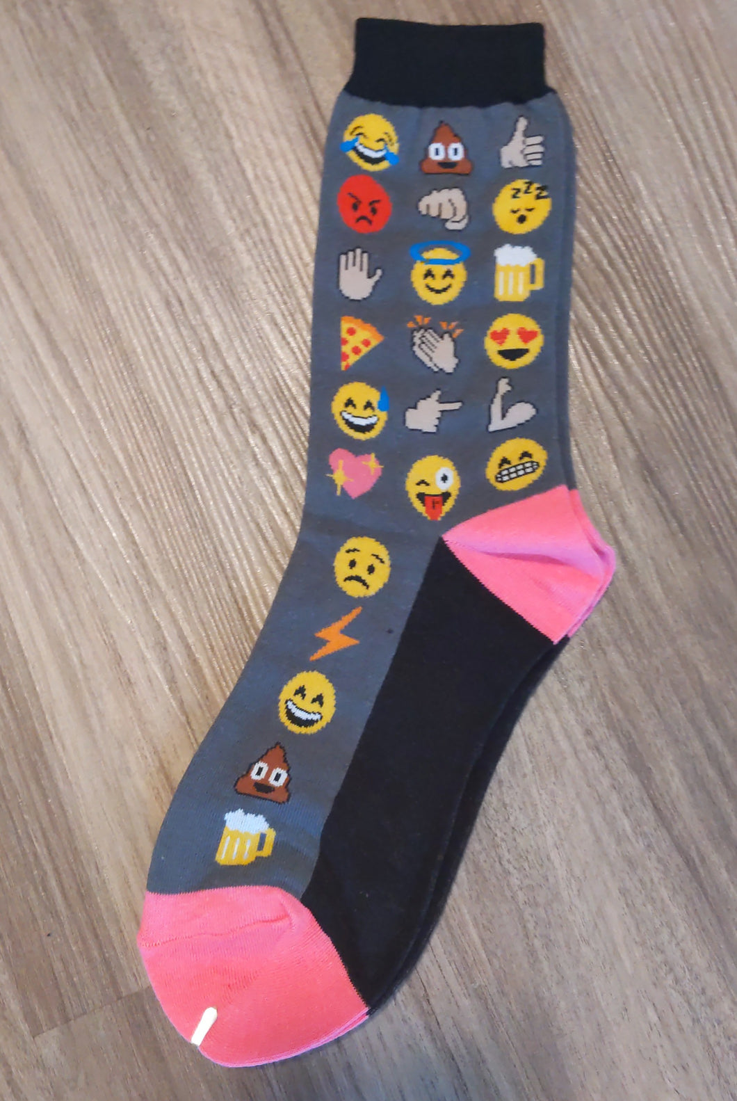 Ladies Emoji Crew Socks