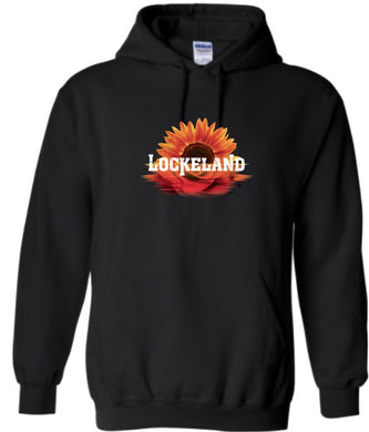 *NEW*  Sunflower-rose no-zip hoodie