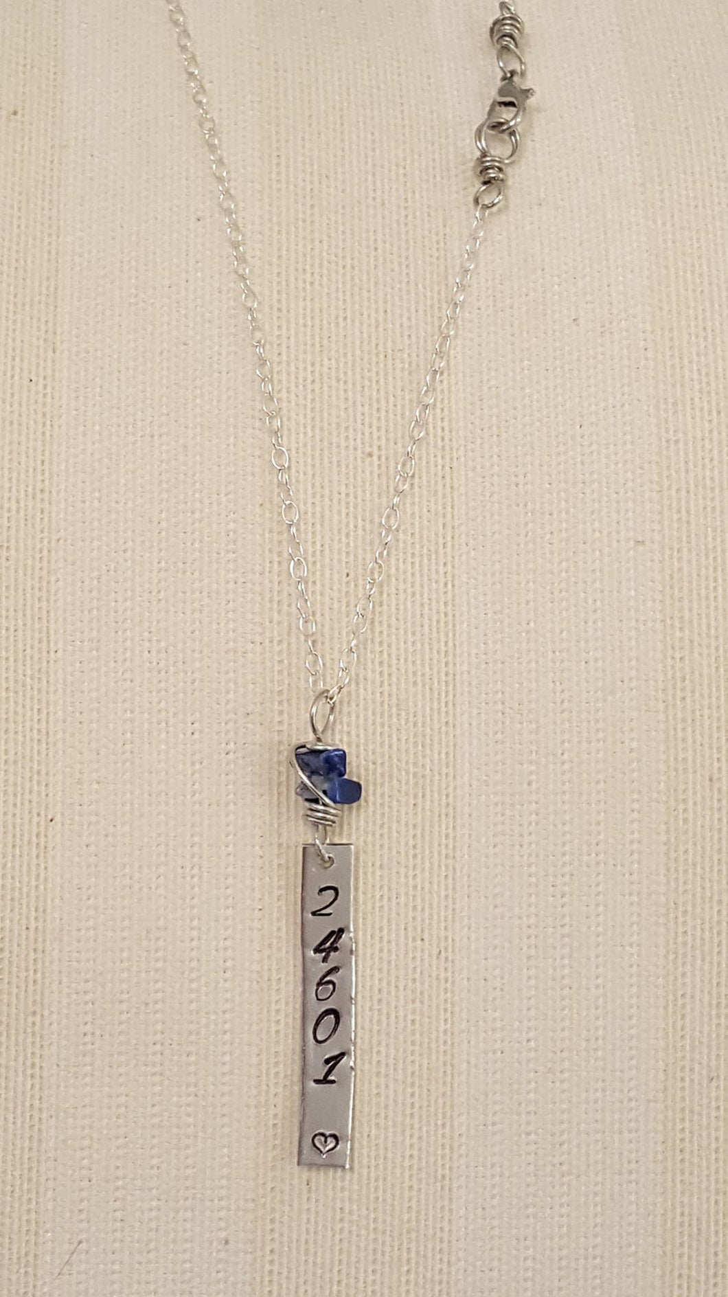 24601 Hand Stamped Necklace